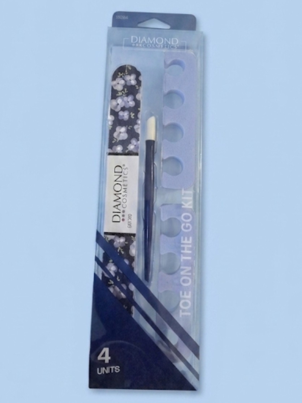 Toe On The Go 4pc Pedicure Kit-NIP!